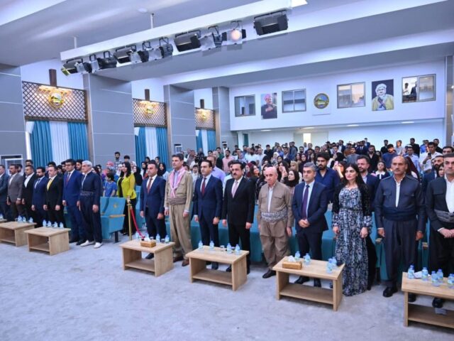 لە زانکۆی سەلاحەدین هەشتەمین ساڵیادی ریفراندۆم بەرزڕاگیرا